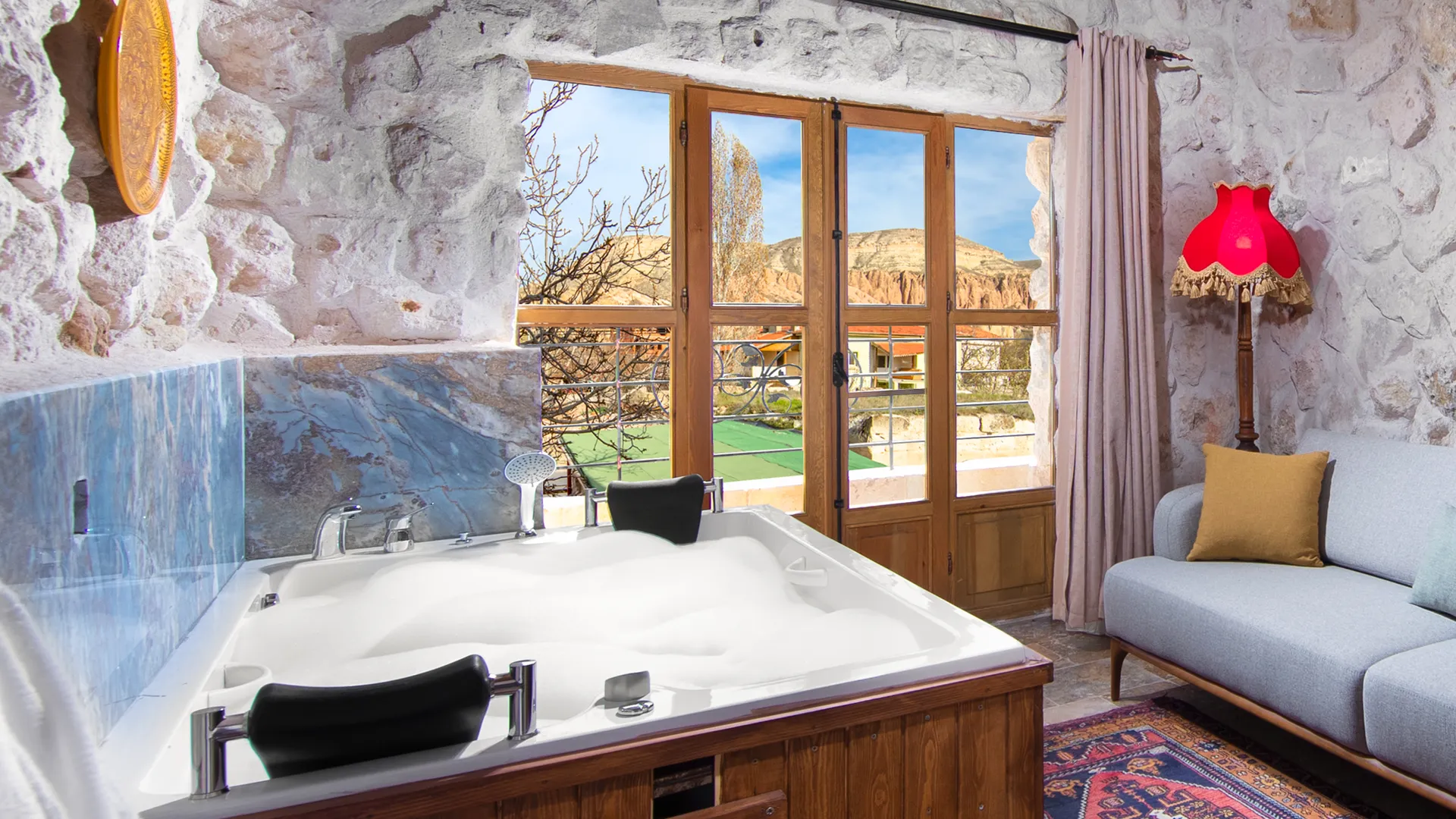 Çavuşin Stone House - Jakuzili Deluxe Oda