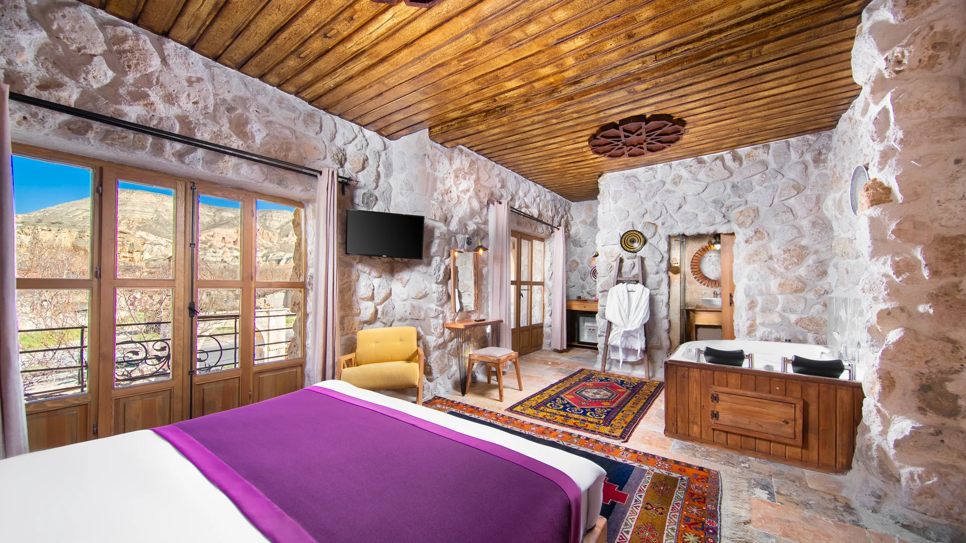 Çavuşin Stone House - Queen Oda