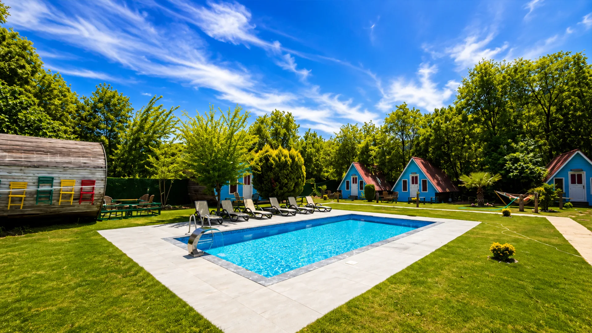 Life Village Bungalov Hotel - Yüzme Havuzu